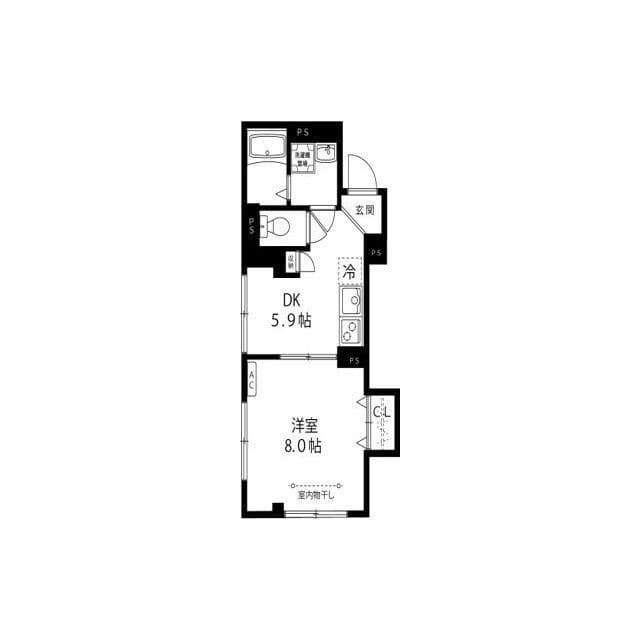 La・Felice 203 間取り図