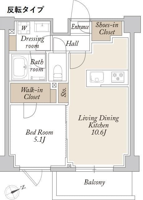 ORSUS新江古田 0507 間取り図