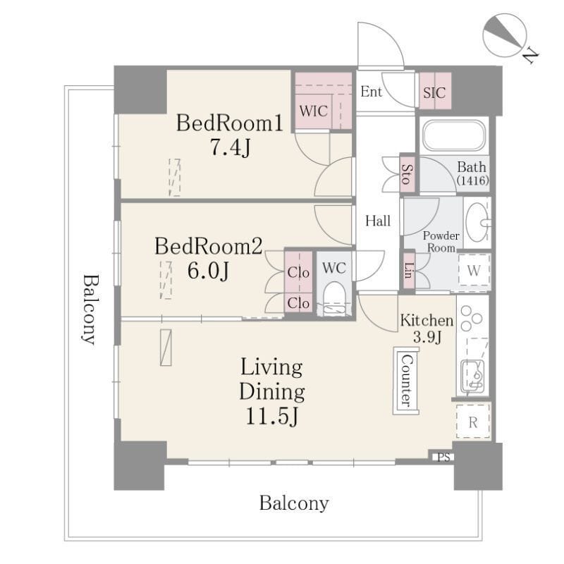 ルミレイス豊洲 1508