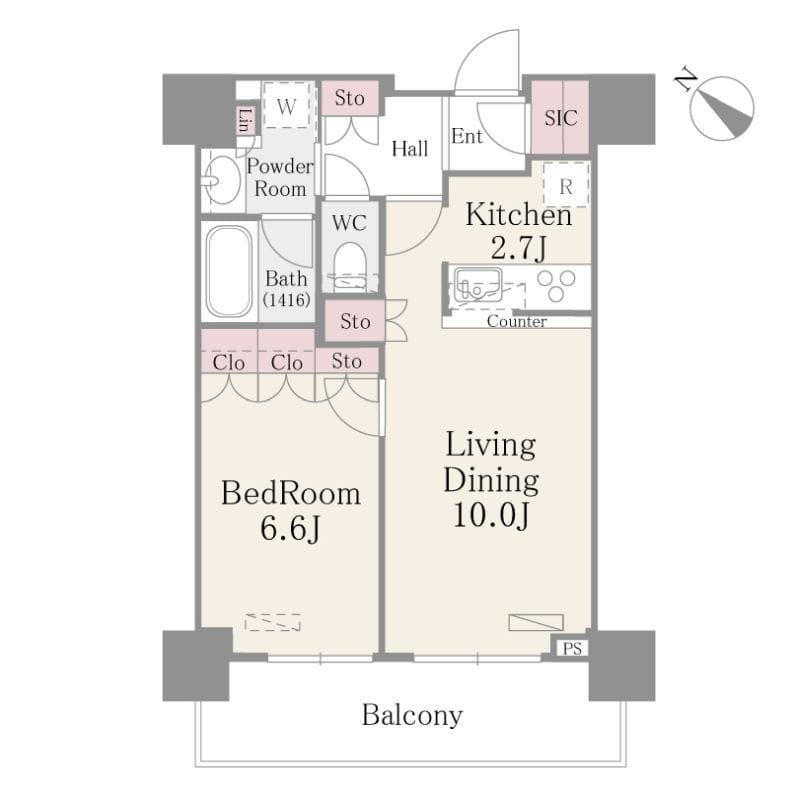ルミレイス豊洲 1612