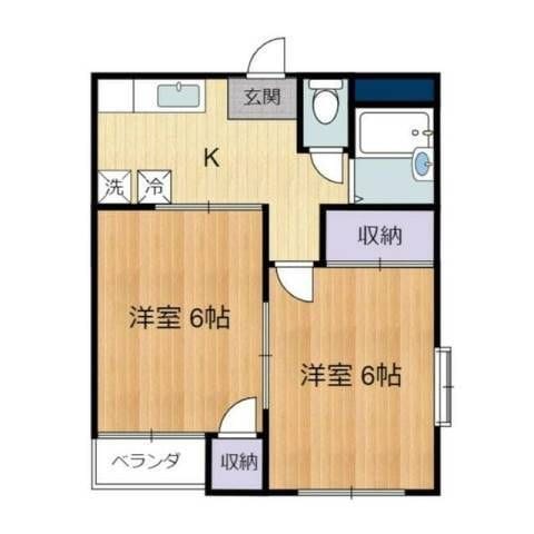 ハイツプリズムB棟 201