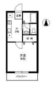 ギャラリー2133 302 間取り図