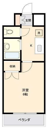 エクセリア荻窪 305 間取り図