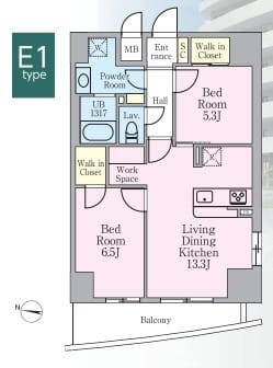 グランシエル川口 1410