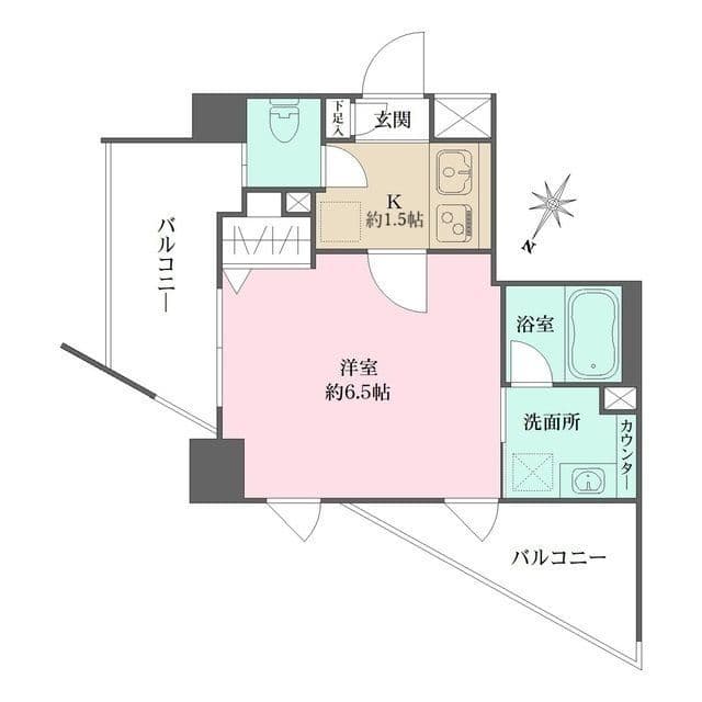 アジールコート品川 501