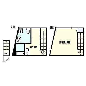 フォンス目白 201 間取り図