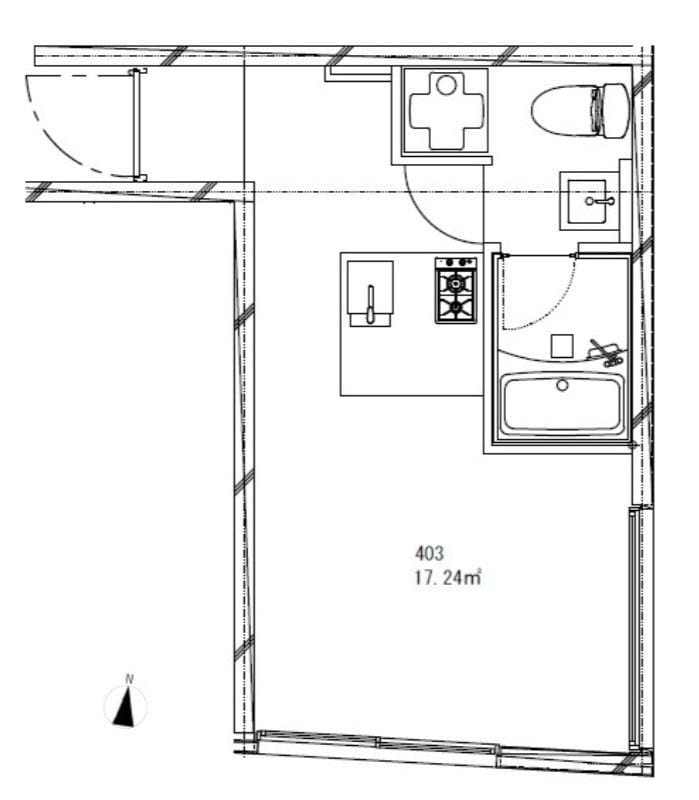 CREAL板橋氷川町 403 間取り図