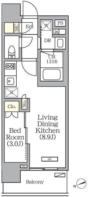 グランエール西日暮里 1002