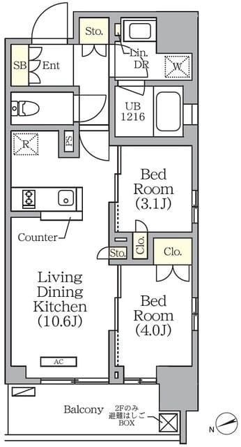 グランエール西日暮里 201