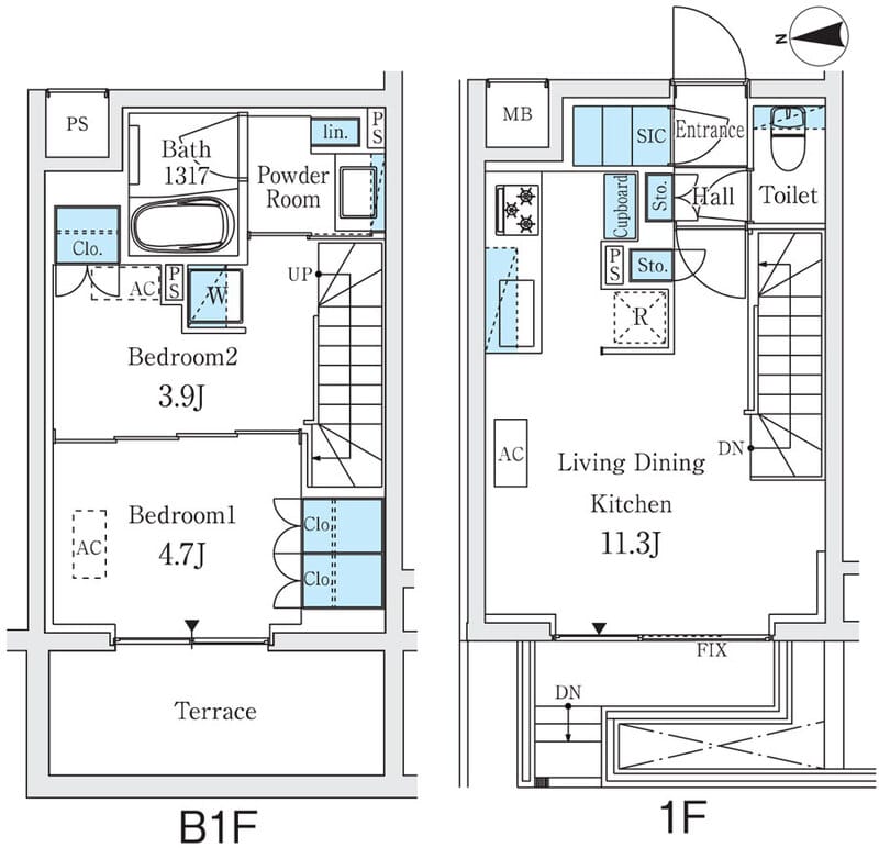 STANDZ柿の木坂 101