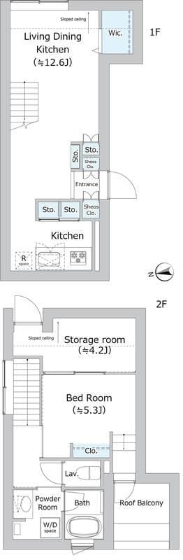 EDIT御茶ノ水妻恋坂 501 間取り図