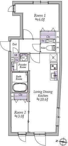 アトリオフラッツ高円寺ノース 502