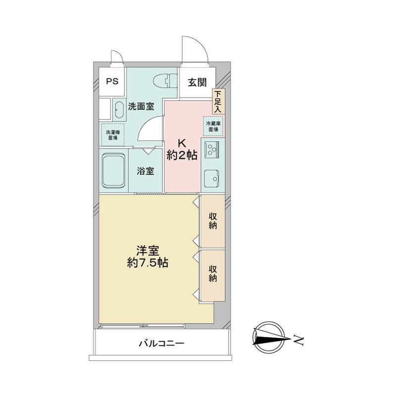 レジデンス錦糸町 0305 間取り図