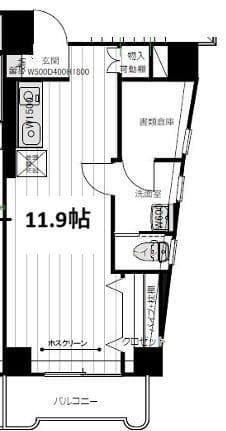 光10.マンション 0405 間取り図