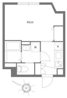 エルファーロ代々木 0303 間取り図