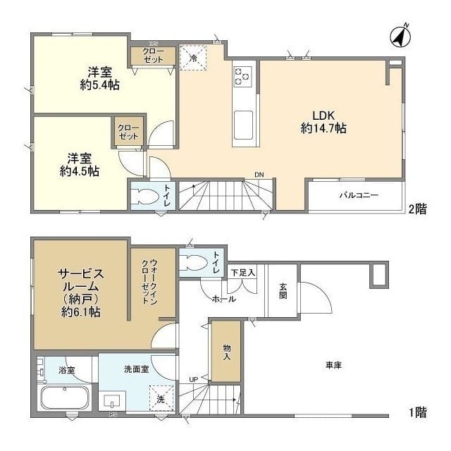 Kolet柴又#15 20.5万円/入力なし/なし 間取り図