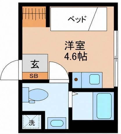 HJ PLACE GINZA EAST 401 間取り図
