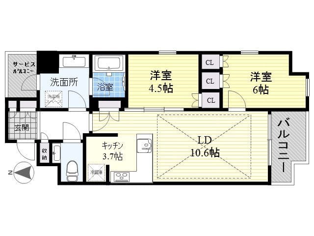 バンデルーチェ北斎通り 502