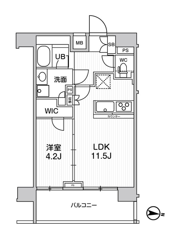 ジェノヴィア三ノ輪Ⅱスカイガーデン 1104