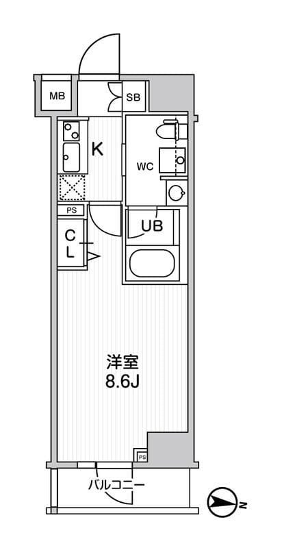 ジェノヴィア三ノ輪Ⅱスカイガーデン 207