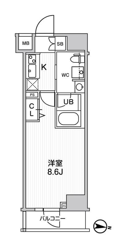 ジェノヴィア三ノ輪Ⅱスカイガーデン 607