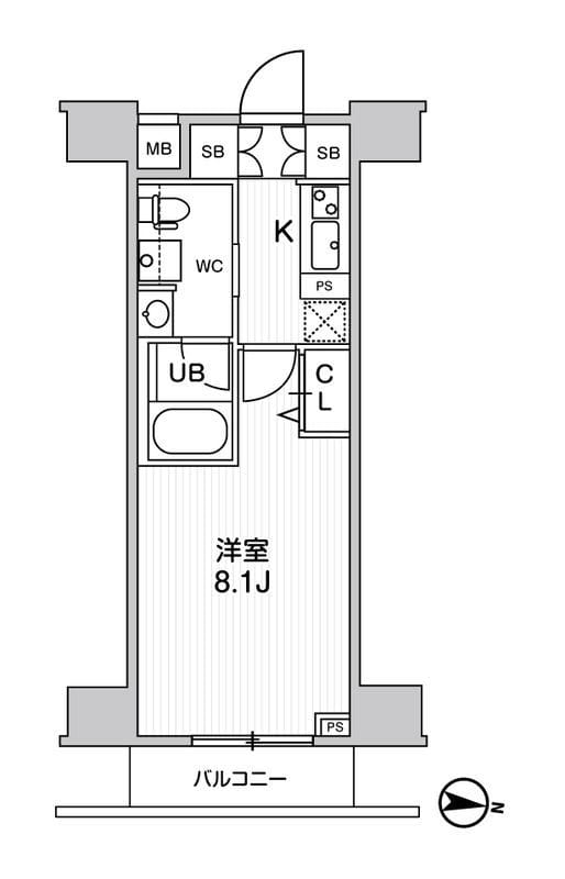 ジェノヴィア三ノ輪Ⅱスカイガーデン 704
