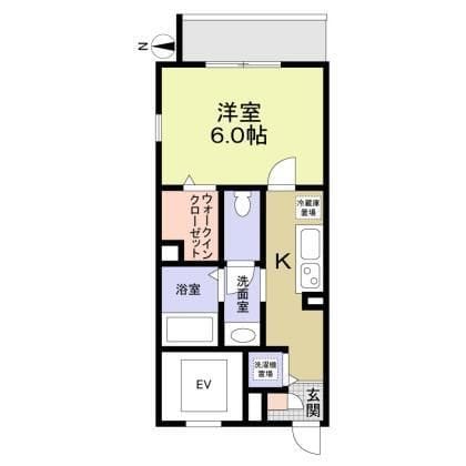 シェーンハイトV 301 間取り図