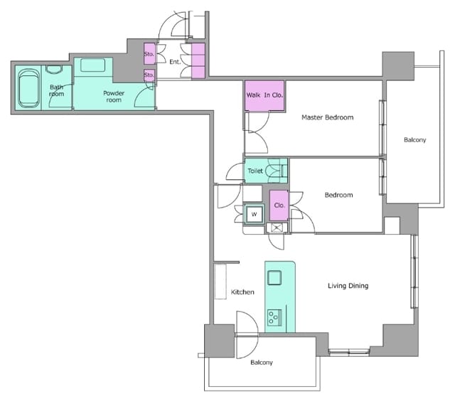 レジディアタワー目黒不動前 1109