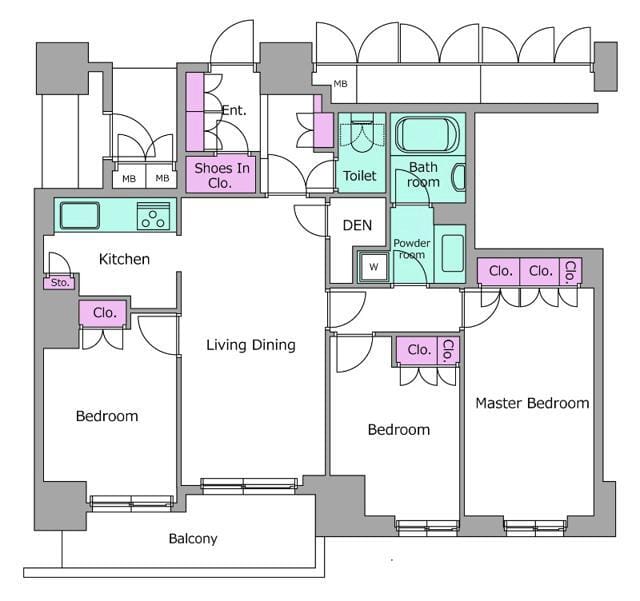 レジディアタワー目黒不動前 2008