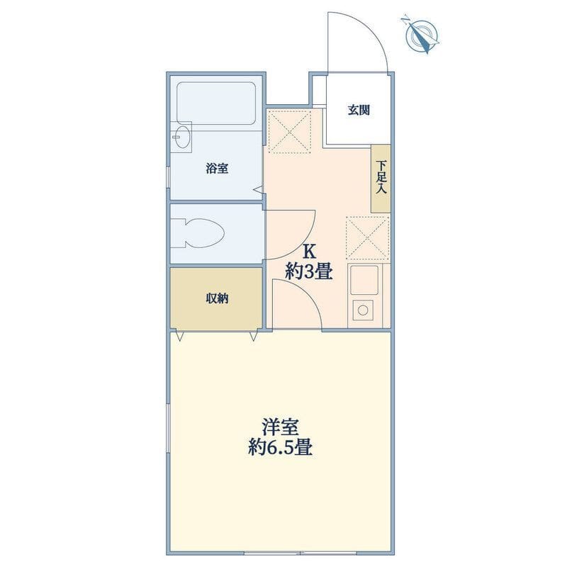 ハッピーアパートメント大きな家の写真