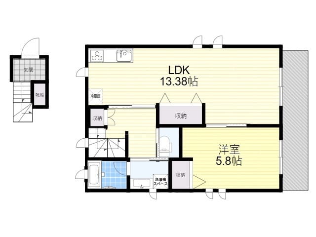 パークサイドプルメリア(K) 201