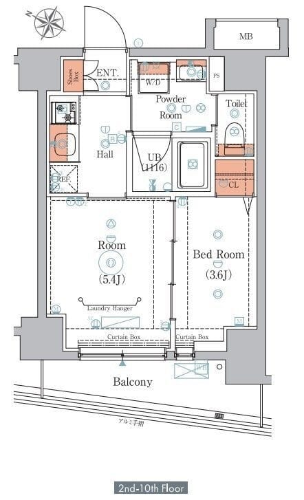エストゥルース板橋本町 602