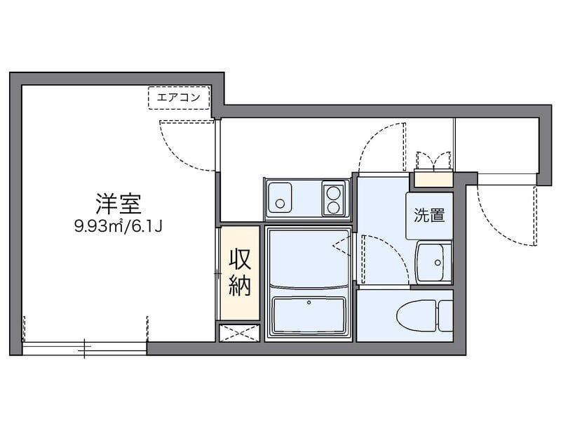 レオネクストライネ 201 間取り図