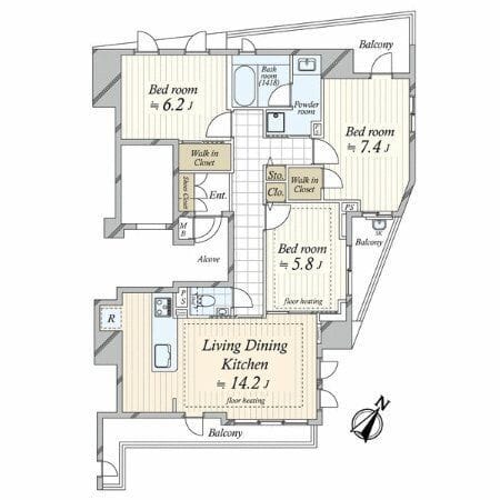 パークホームズ目黒アーバンレジデンス 1404