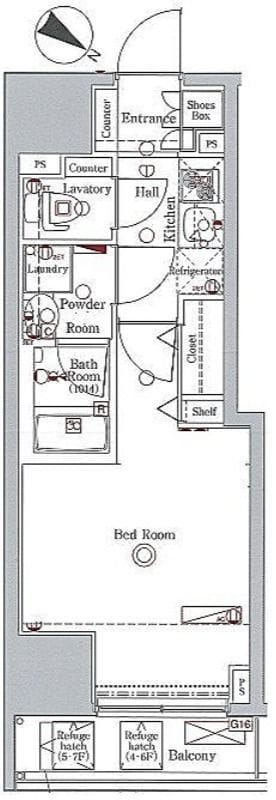 ブレシア日本橋蛎殻町 405