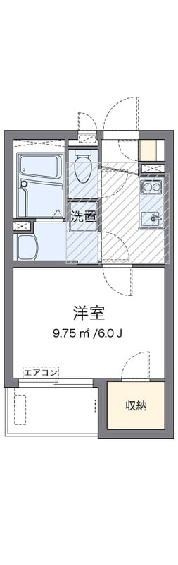 ミランダ北砂 101 間取り図