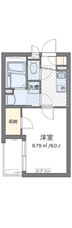 ミランダ北砂 104 間取り図