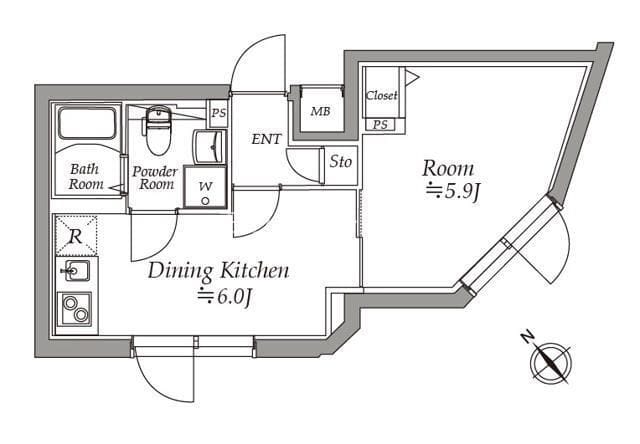 アトリオフラッツ野方 102