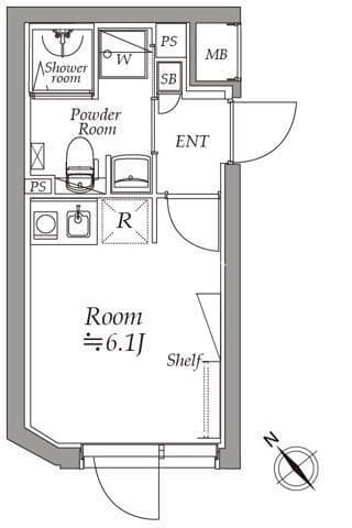 アトリオフラッツ野方 201