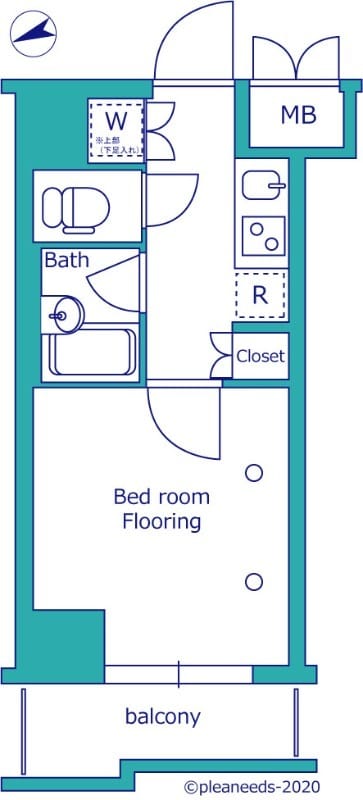 ルーブル雪が谷大塚 404