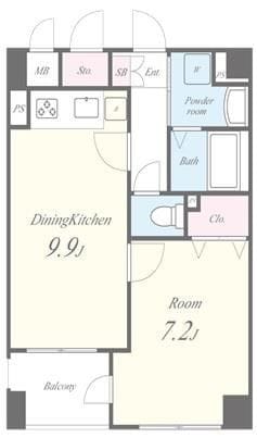 プリムヴェール蔵前 203