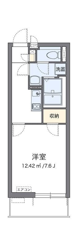 クレイノリーブル横浜 102 間取り図