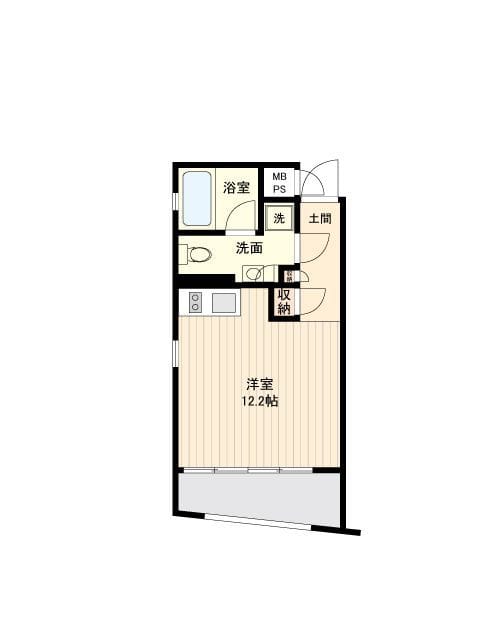プライムアーバン経堂 0301 間取り図
