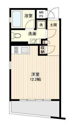 プライムアーバン経堂 0401 間取り図