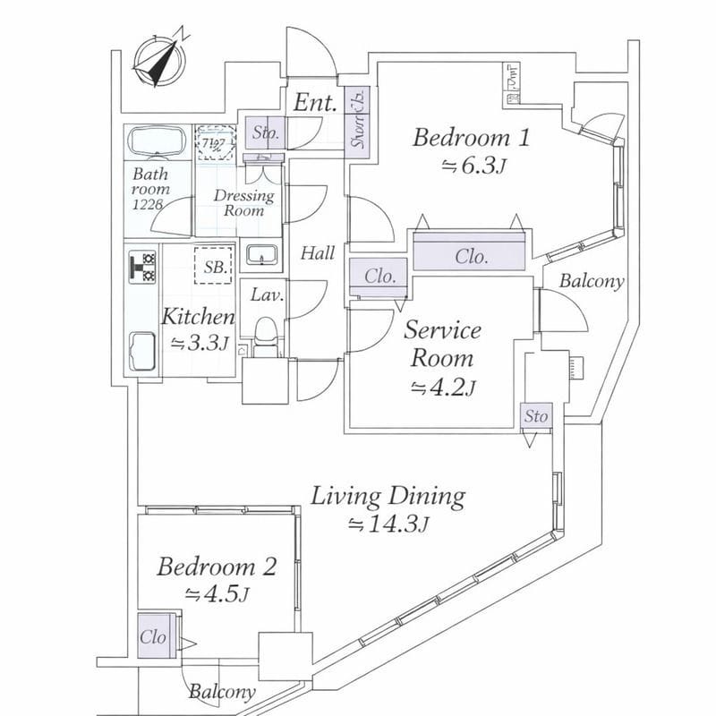 ソフィアタワー勝どきの写真