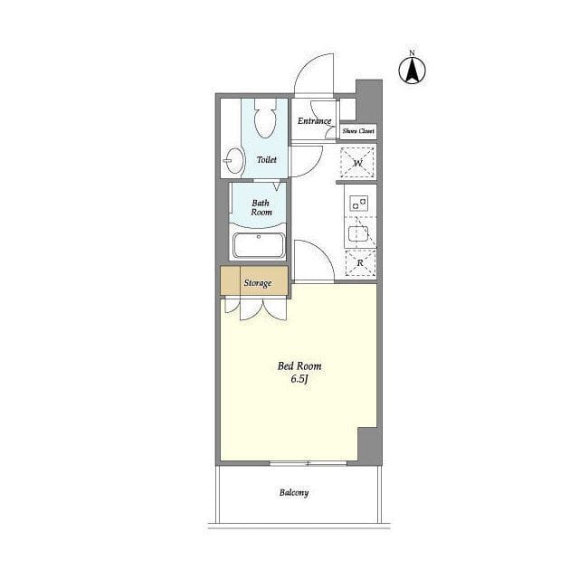 RODIA木場 0702 間取り図