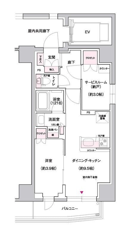 ジェイグランコート上野入谷 303