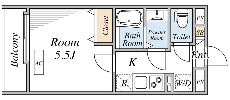 リブリ・梅島 103
