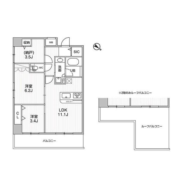 コンフォリア・リヴ志村三丁目 401