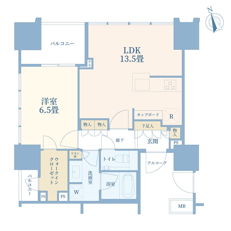 プラウド新虎通り 1301